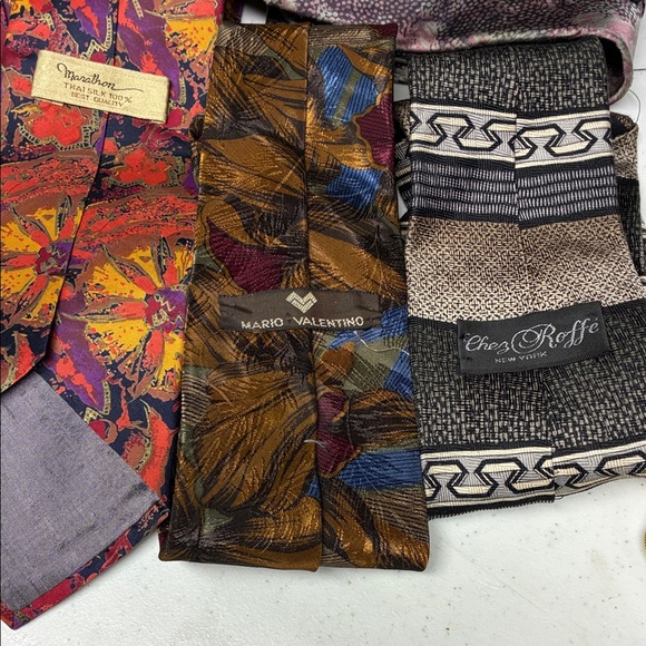 Men's Multicolor Tie Set - Picture 6 of 8